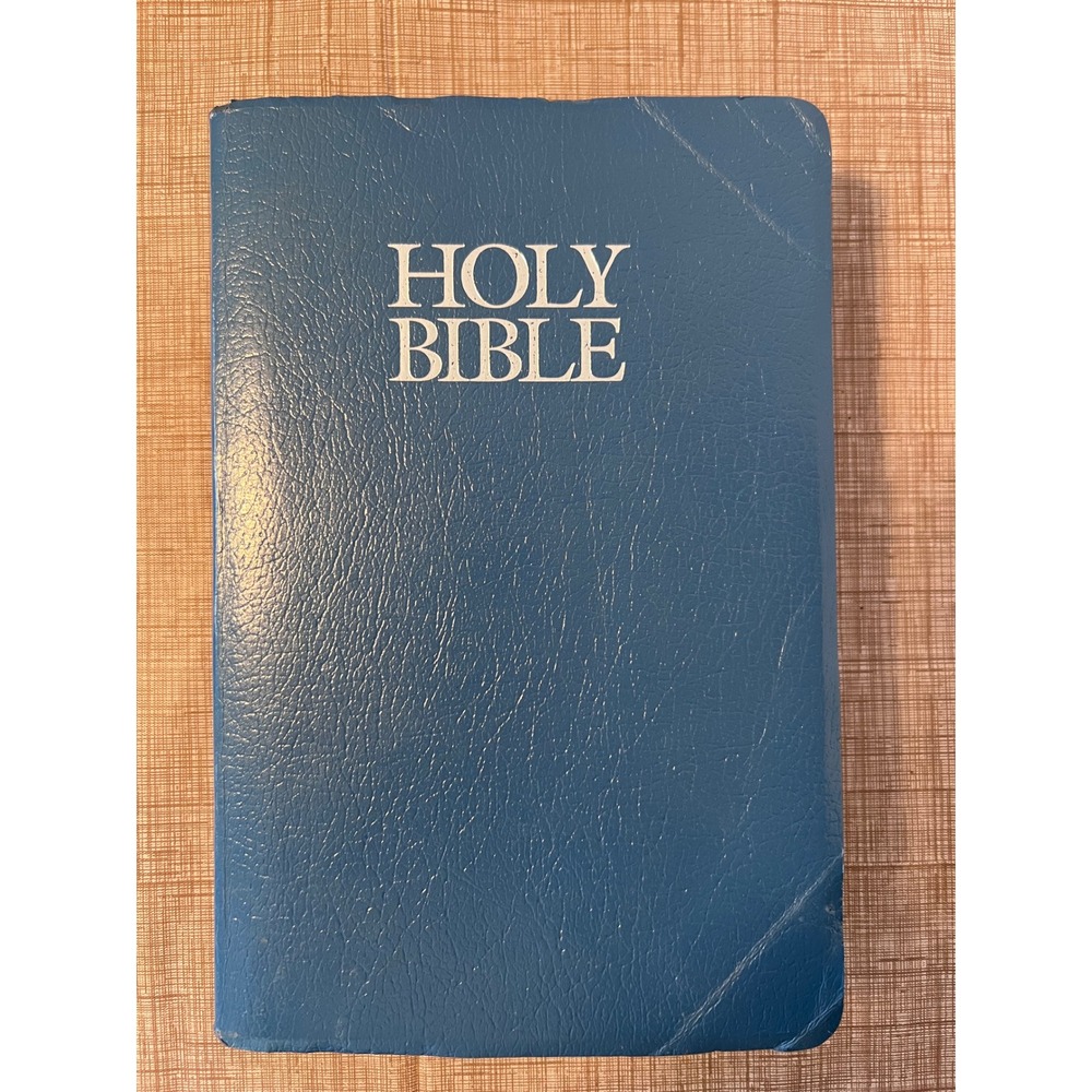Zondervan‎ Holy Bible NIV Words of Christ Red Letter Light Blue